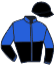 casaque portée par Raffin E. jockey du cheval de course IDEAL SAN LEANDRO, information pmu ZETURF