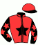 casaque portée par Abrivard L. jockey du cheval de course KATIM DU GOUTIER, information pmu ZETURF