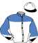 casaque portée par Lagadeuc F. jockey du cheval de course CANTO DEI VENTI, information pmu ZETURF