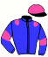 casaque portée par Barrier A. jockey du cheval de course KROME, information pmu ZETURF casaque portée par Barrier A. jockey du cheval de course KROME, information pmu ZETURF