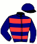 casaque portée par Verneuil Q. B. jockey du cheval de course IDEAL DE FOURCADE, information pmu ZETURF casaque portée par Verneuil Q. B. jockey du cheval de course IDEAL DE FOURCADE, information pmu ZETURF