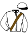casaque portée par Mottier M. jockey du cheval de course LUIGI D'ISIGNY, information pmu ZETURF