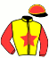 casaque portée par Rochard B. jockey du cheval de course KISS ME DAIDOU, information pmu ZETURF