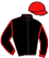 casaque portée par Ploquin Pau. Ph. jockey du cheval de course CHARMY CHARLY AS, information pmu ZETURF