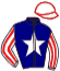 casaque portée par Sauvage Mlle C. jockey du cheval de course LAEKEN DE L'AUMOY, information pmu ZETURF casaque portée par Sauvage Mlle C. jockey du cheval de course LAEKEN DE L'AUMOY, information pmu ZETURF