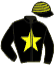 casaque portée par Levesque Mlle C. jockey du cheval de course LUZ FATALE, information pmu ZETURF