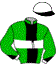 casaque portée par Mottier M. jockey du cheval de course DONIZETTI, information pmu ZETURF