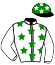 casaque portée par Verva Pie. Y. jockey du cheval de course JASMINE DE NEUVY, information pmu ZETURF