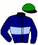 casaque portée par Raffin E. jockey du cheval de course KATINKA AIMEF, information pmu ZETURF