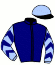 casaque portée par Abrivard A. jockey du cheval de course INSHORE, information pmu ZETURF casaque portée par Abrivard A. jockey du cheval de course INSHORE, information pmu ZETURF