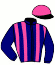 casaque portée par Baudouin L. jockey du cheval de course FEUX VERTS, information pmu ZETURF casaque portée par Baudouin L. jockey du cheval de course FEUX VERTS, information pmu ZETURF