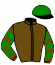 casaque portée par Gendrot A. jockey du cheval de course JALNA ROBSONS, information pmu ZETURF casaque portée par Gendrot A. jockey du cheval de course JALNA ROBSONS, information pmu ZETURF