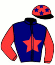 casaque portée par Verva M. jockey du cheval de course KLAMA DE NAVARY, information pmu ZETURF casaque portée par Verva M. jockey du cheval de course KLAMA DE NAVARY, information pmu ZETURF