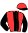 casaque portée par Rochard B. jockey du cheval de course KARAT DE BUSSET, information pmu ZETURF