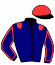casaque portée par Raffin E. jockey du cheval de course KING DEL PHEDO, information pmu ZETURF