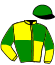 casaque portée par Condette J. jockey du cheval de course LUTTE DU LOGIS, information pmu ZETURF