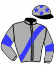 casaque portée par Luciani Luc. jockey du cheval de course JUDY BLUE EYES, information pmu ZETURF