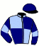 casaque portée par Ploquin Pat. jockey du cheval de course LOYALE DAIRPET, information pmu ZETURF