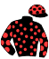 casaque portée par Rochard B. jockey du cheval de course LORIE DE LA PRADE, information pmu ZETURF