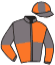 casaque portée par Leclercq Mlle C. jockey du cheval de course KARA DU FER, information pmu ZETURF