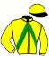 casaque portée par Lair A. jockey du cheval de course IROISE DES BAULTS, information pmu ZETURF