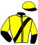casaque portée par Lucas-fouche Mlle L. jockey du cheval de course JEEPEE FLAC, information pmu ZETURF
