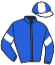 casaque portée par Smorgon M. jockey du cheval de course FIDELIS DANCE, information pmu ZETURF