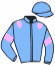 casaque portée par Abrivard M. jockey du cheval de course INES ORANGE, information pmu ZETURF casaque portée par Abrivard M. jockey du cheval de course INES ORANGE, information pmu ZETURF