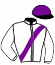 casaque portée par Vercruysse P. jockey du cheval de course KRACKMANIA, information pmu ZETURF