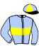 casaque portée par Placier O. jockey du cheval de course DOMINO DE LA BRISE, information pmu ZETURF casaque portée par Placier O. jockey du cheval de course DOMINO DE LA BRISE, information pmu ZETURF