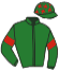 casaque portée par Lagadeuc F. jockey du cheval de course EMILY LP, information pmu ZETURF casaque portée par Lagadeuc F. jockey du cheval de course EMILY LP, information pmu ZETURF