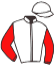 casaque portée par Gocciadoro A. jockey du cheval de course BANDERAS BI, information pmu ZETURF