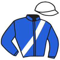 casaque portée par Goop Bjo. jockey du cheval de course FAME AND GLORY, information pmu ZETURF