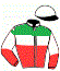 casaque portée par Bazire J. M. jockey du cheval de course DESTINY DI POGGIO, information pmu ZETURF