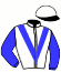 casaque portée par Vanmeerbeck J. jockey du cheval de course LION KING, information pmu ZETURF casaque portée par Vanmeerbeck J. jockey du cheval de course LION KING, information pmu ZETURF