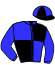 casaque portée par Vanmeerbeck J. jockey du cheval de course LEADER DE SEVRE, information pmu ZETURF