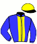 casaque portée par Collette A. jockey du cheval de course IDOLE ELDE, information pmu ZETURF