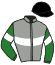 casaque portée par Daugeard Ph. jockey du cheval de course KOMEO DU DOME, information pmu ZETURF
