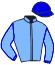 casaque portée par Mottier M. jockey du cheval de course MARBOXIE D'HERIPRE, information pmu ZETURF