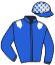 casaque portée par Krouchi M. jockey du cheval de course LIKE YOU MADRIK, information pmu ZETURF