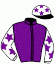 casaque portée par Gelormini G. jockey du cheval de course GISARO, information pmu ZETURF casaque portée par Gelormini G. jockey du cheval de course GISARO, information pmu ZETURF