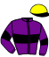 casaque portée par Delaune G. jockey du cheval de course ICELANDER (FR), information pmu ZETURF