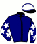 casaque portée par Lagadeuc F. jockey du cheval de course ELEGANT HOPE (FR), information pmu ZETURF