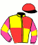 casaque portée par Gilles S. jockey du cheval de course DZIGANE DU GUERET (FR), information pmu ZETURF