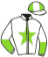 casaque portée par Lecoq Mme Lou A. jockey du cheval de course JELLA IDEF, information pmu ZETURF casaque portée par Lecoq Mme Lou A. jockey du cheval de course JELLA IDEF, information pmu ZETURF