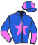 casaque portée par Bridault F. jockey du cheval de course KAMELIE DU PLESSIS, information pmu ZETURF casaque portée par Bridault F. jockey du cheval de course KAMELIE DU PLESSIS, information pmu ZETURF