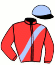 casaque portée par Lagadeuc F. jockey du cheval de course HIBISCUS DE MAISY, information pmu ZETURF casaque portée par Lagadeuc F. jockey du cheval de course HIBISCUS DE MAISY, information pmu ZETURF