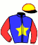 casaque portée par Gillet Jul. jockey du cheval de course JORENZA, information pmu ZETURF casaque portée par Gillet Jul. jockey du cheval de course JORENZA, information pmu ZETURF