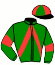casaque portée par Grondin B. jockey du cheval de course JAZZMAN ERDE, information pmu ZETURF casaque portée par Grondin B. jockey du cheval de course JAZZMAN ERDE, information pmu ZETURF