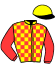 casaque portée par Mlle Lepage A. jockey du cheval de course JIRALDA, information pmu ZETURF casaque portée par Mlle Lepage A. jockey du cheval de course JIRALDA, information pmu ZETURF